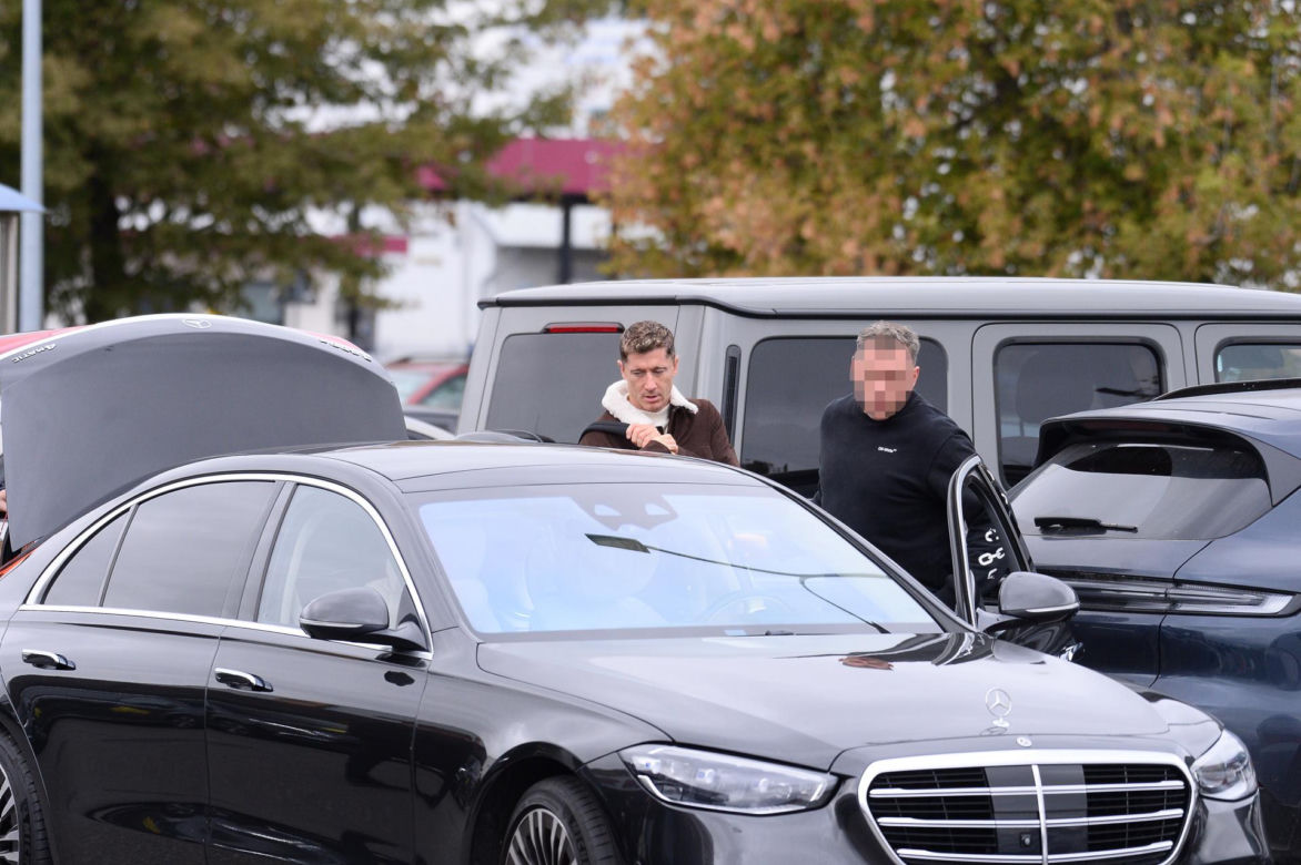 Robert Lewandowski przyjechał na zgrupowanie reprezentacji Polski