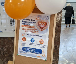 Obchody Światowego Dnia Bezpieczeństwa Pacjenta wypadają 17 września