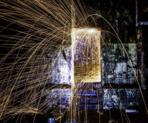Steel wool photography