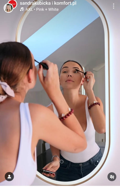 Sandra Kubicka pokazała łazienkę. Internauci oniemieli z zachwytu 