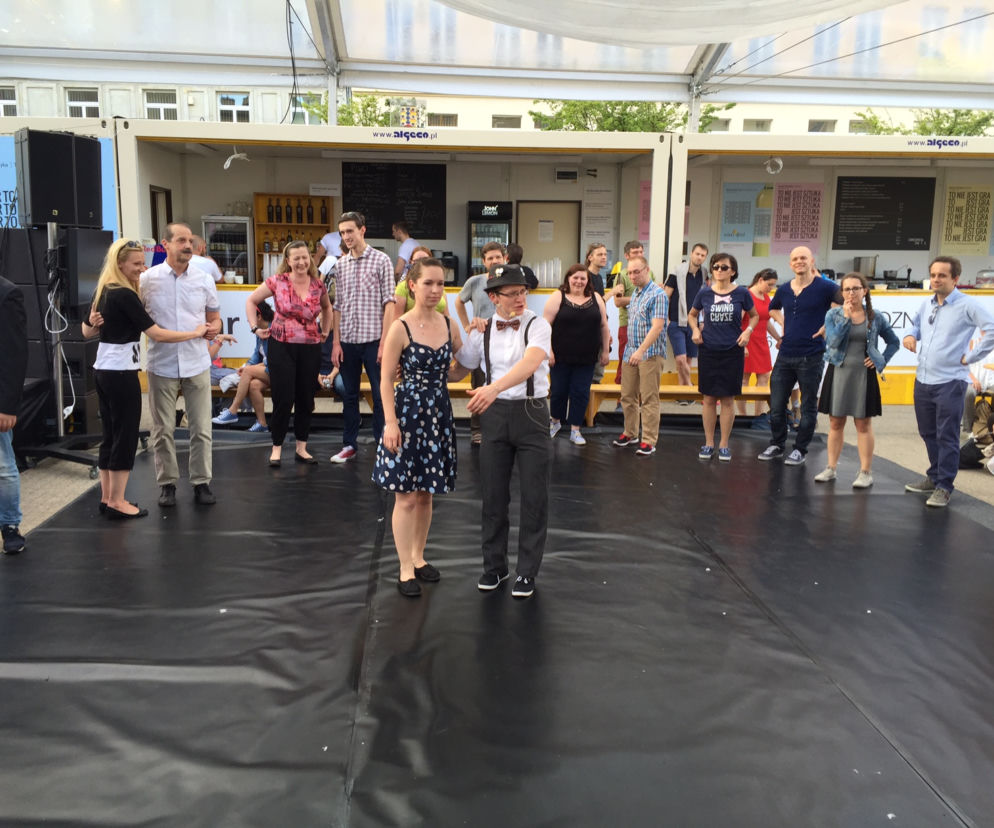 Warsztaty Lindy Hop na Placu Wolności