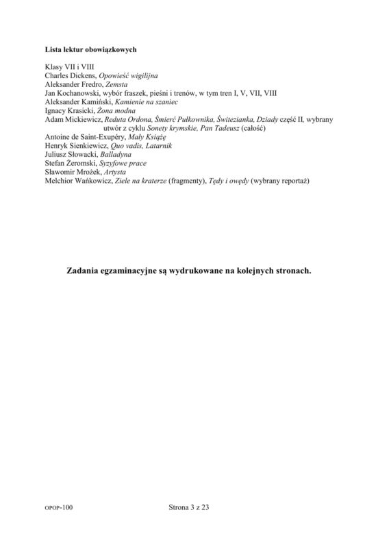 Próbny egzamin ósmoklasisty 2020! Wyciekły arkusze CKE