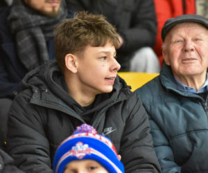 KH Energa Toruń - Unia Oświęcim 2:1! Zdjęcia kibiców i zawodników obu drużyn