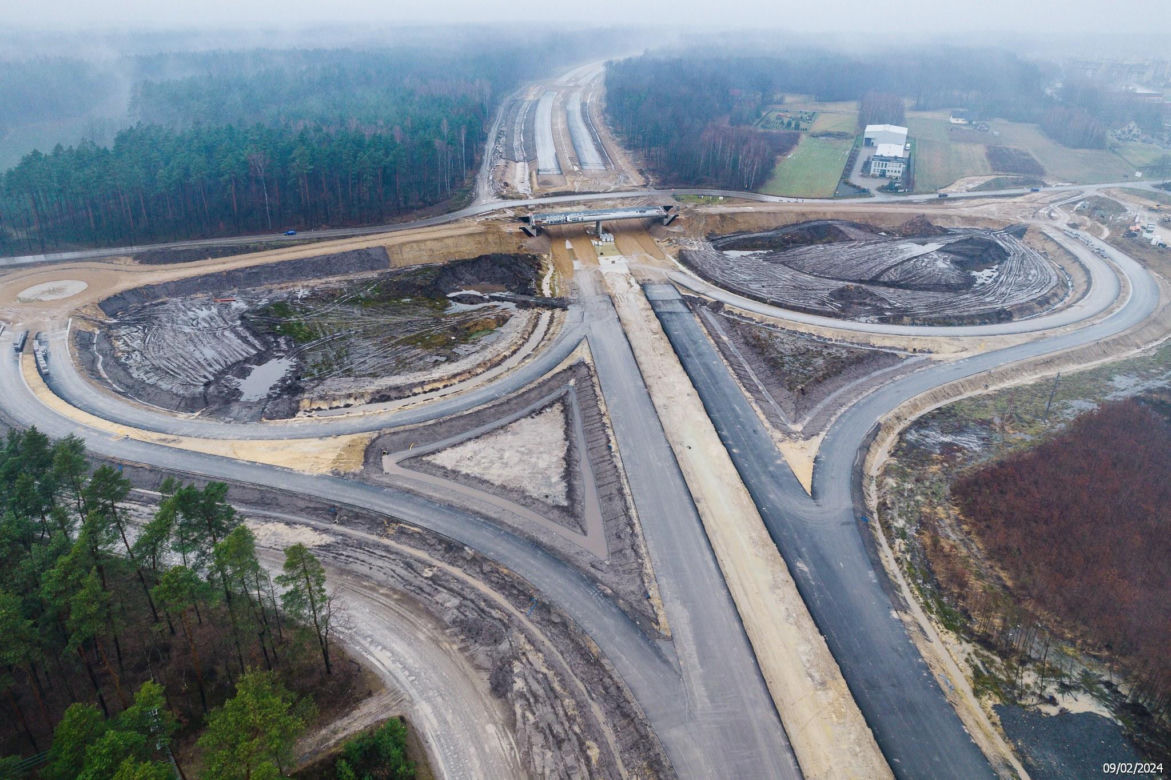 Budowa S1 Oświęcim - Dankowice LUTY 2024