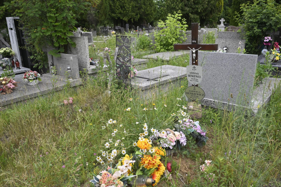 Straszny widok na grobie Barbary Sienkiewicz