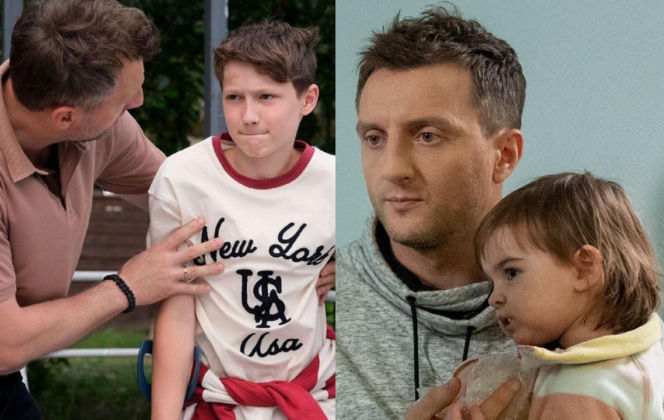 M jak miłość. Bartek będzie ojcem o jakim Franek zawsze marzył. Zapomniał, że ma jeszcze córkę! Nieznany los dziecka męża Doroty - ZDJĘCIA