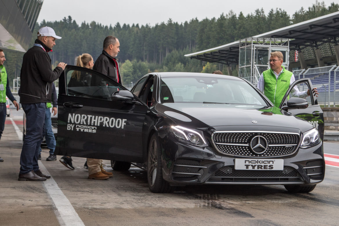 Testy opon Nokian na Red Bull Ringu