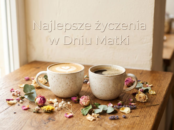 Kartka z życzeniami na Dzień Mamy