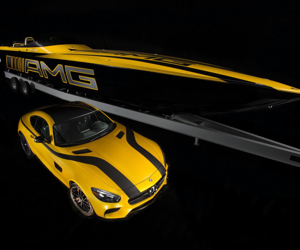 Cigarette Racing 50' Marauder GT S - łódź inspirowana Mercedesem AMG GT