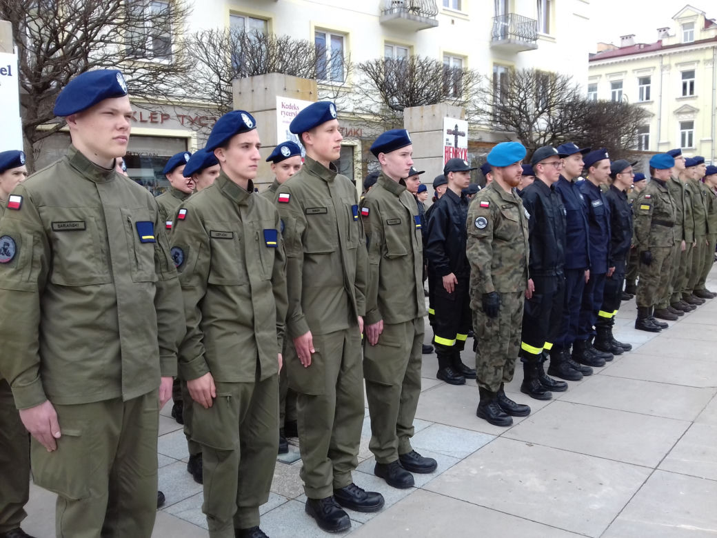 Ślubowanie uczniów ZDZ w Kielcach