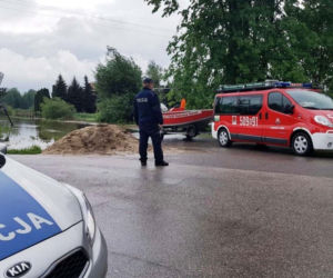 Ulewy na Podkarpaciu. Kierowcy muszą się liczyć z utrudnieniami [ZDJĘCIA]