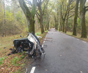 Jechał za szybko i przypłacił to życiem! Policja ujawnia: Licznik zatrzymał się na 180 km/h 
