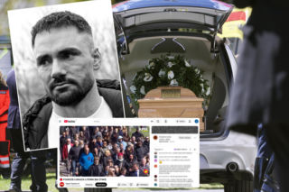 Mnóstwo komentarzy po pogrzebie Łukasza Litewki. Internauci śledzili transmisję i płakali