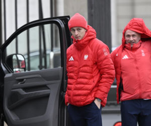 Kacper Tomasiak i skoczkowie u prezydenta