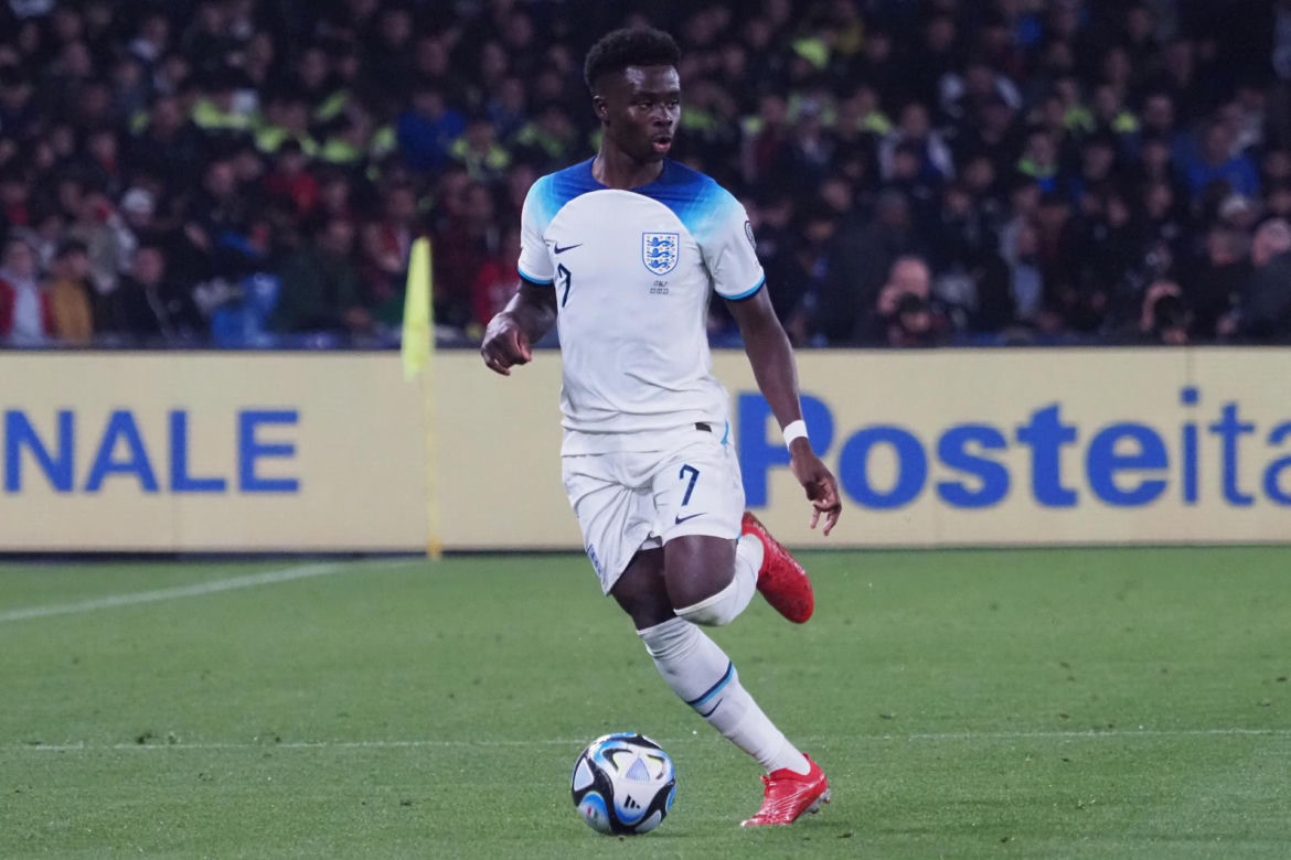 Bukayo Saka - Anglia