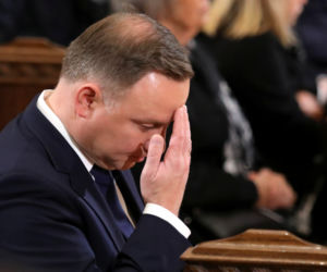 Pożegnanie marszałka seniora Kornela Morawieckiego
