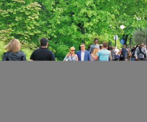 Romantyczny spacer ministra