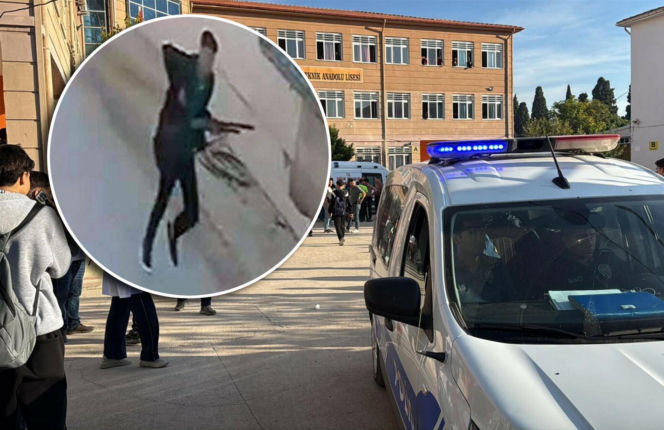 Horror pod szkołą! Nieznany sprawca zaczął strzelać do uczniów, trwa obława!