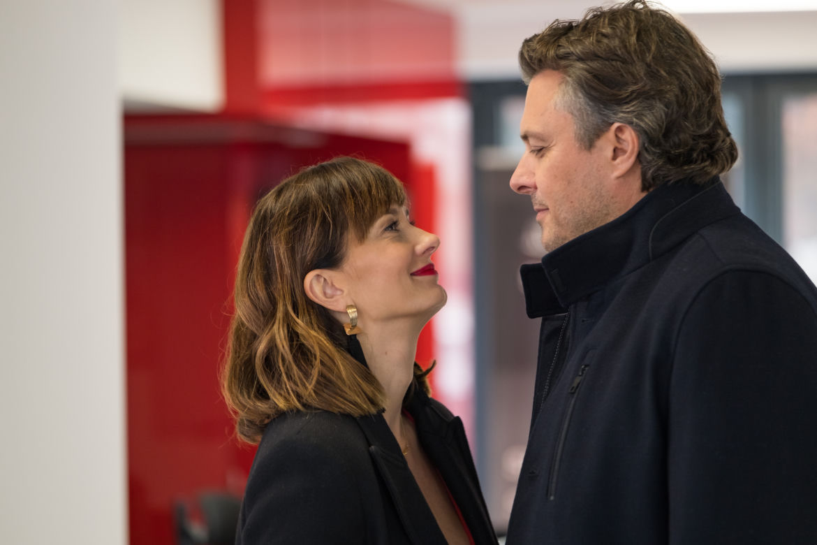 Przyjaciółki 13 sezon. Zuza (Anita Sokołowska), Janek (Marek Bukowski)