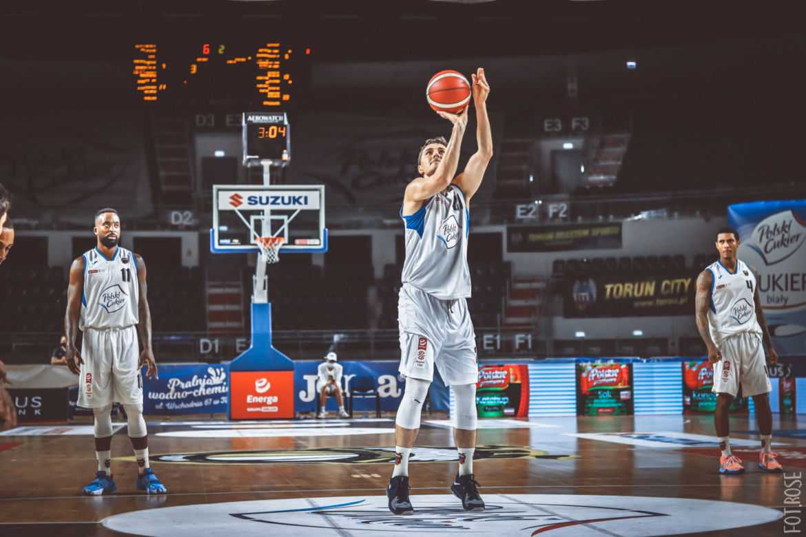 Polski Cukier Toruń - MKS Dąbrowa Górniczka 94:99, zdjęcia z Areny Toruń