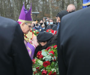 Ewa Krawczyk na pogrzebie męża Krzysztofa Krawczyka
