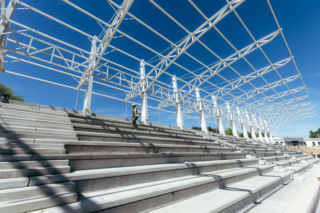 Remont stadionu Granatu w Skarżysku-Kamiennej
