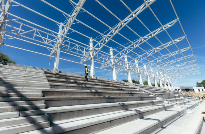 Remont stadionu Granatu w Skarżysku-Kamiennej