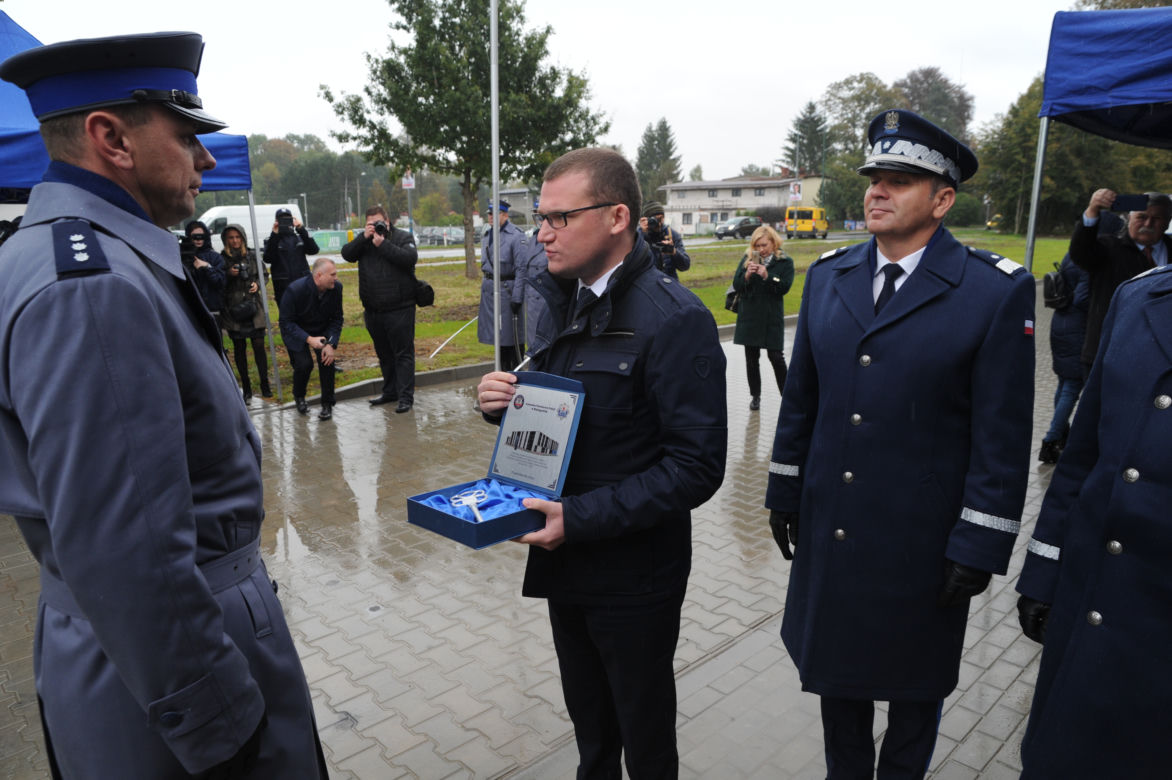 Otwarcie nowej komendy policji w Białogardzie