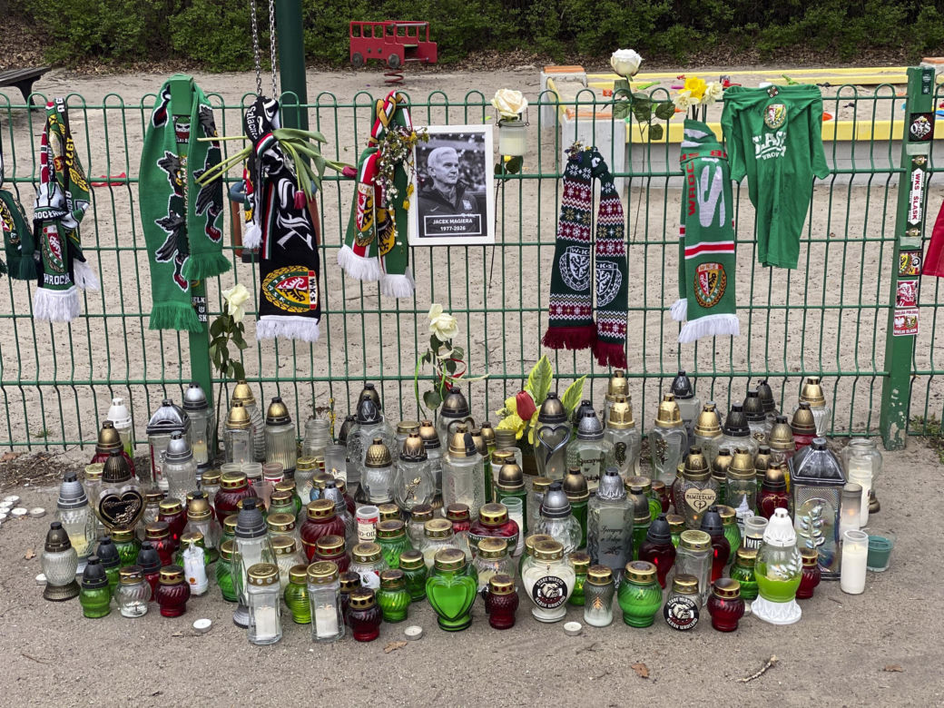 Śmierć Jacka Magiery. Znicze pod parkiem Grabiszyńskim