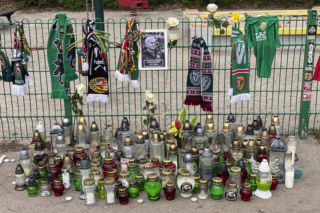 Śmierć Jacka Magiery. Znicze pod parkiem Grabiszyńskim