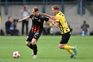 Finał baraży o Ekstraklasę: Wieczysta Kraków - Chrobry Głogów