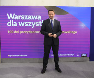 100 dni prezydentury Rafała Trzaskowskiego, konferencja