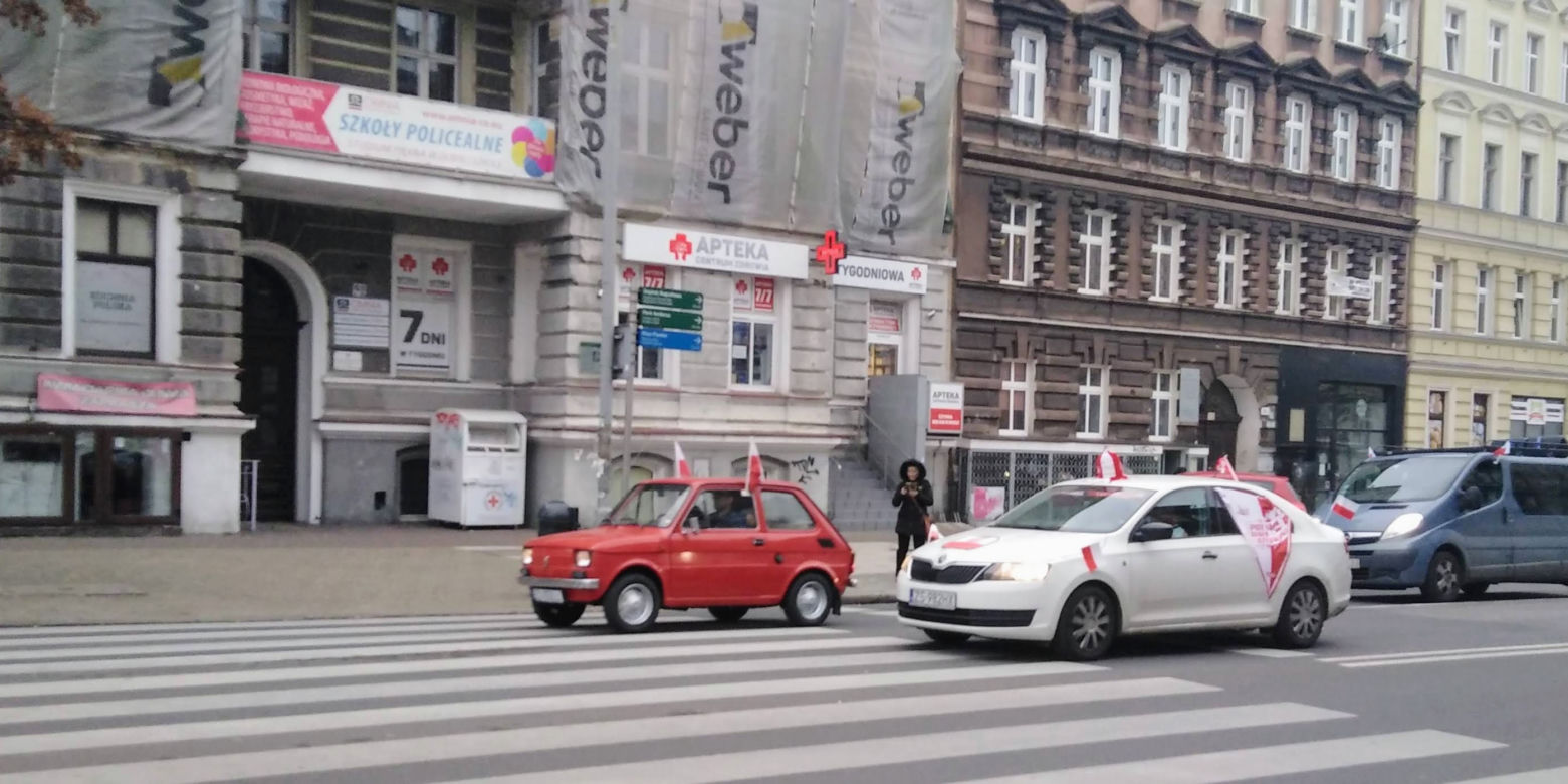 Rajd Niepodległości w Szczecinie