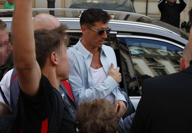 Robert Lewandowski na zgrupowaniu kadry we Wrocławiu