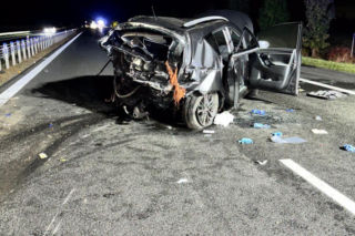 Tragiczny wypadek na S10