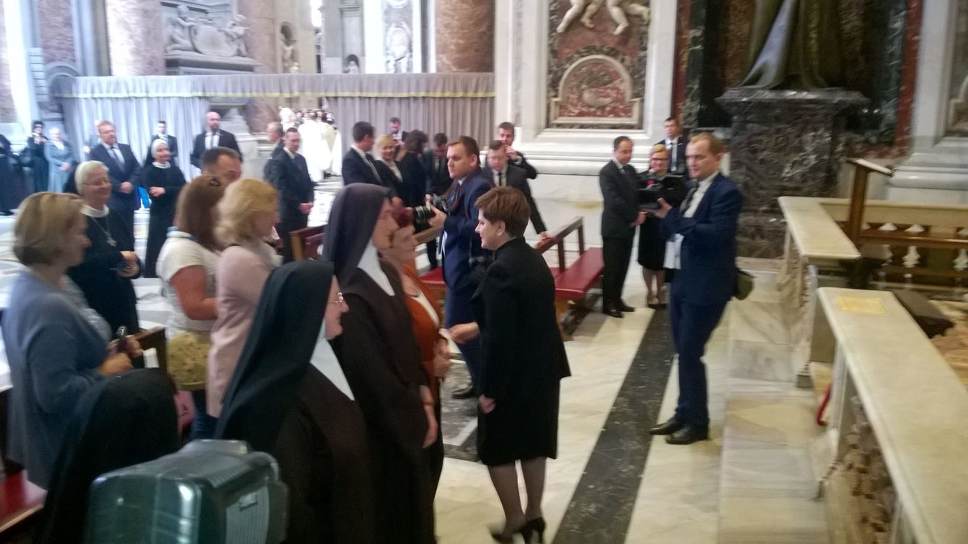 Premier Szydło w Watykanie