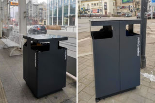 Na łódzkich ulicach pojawiły się nowe kosze do segregowania śmieci