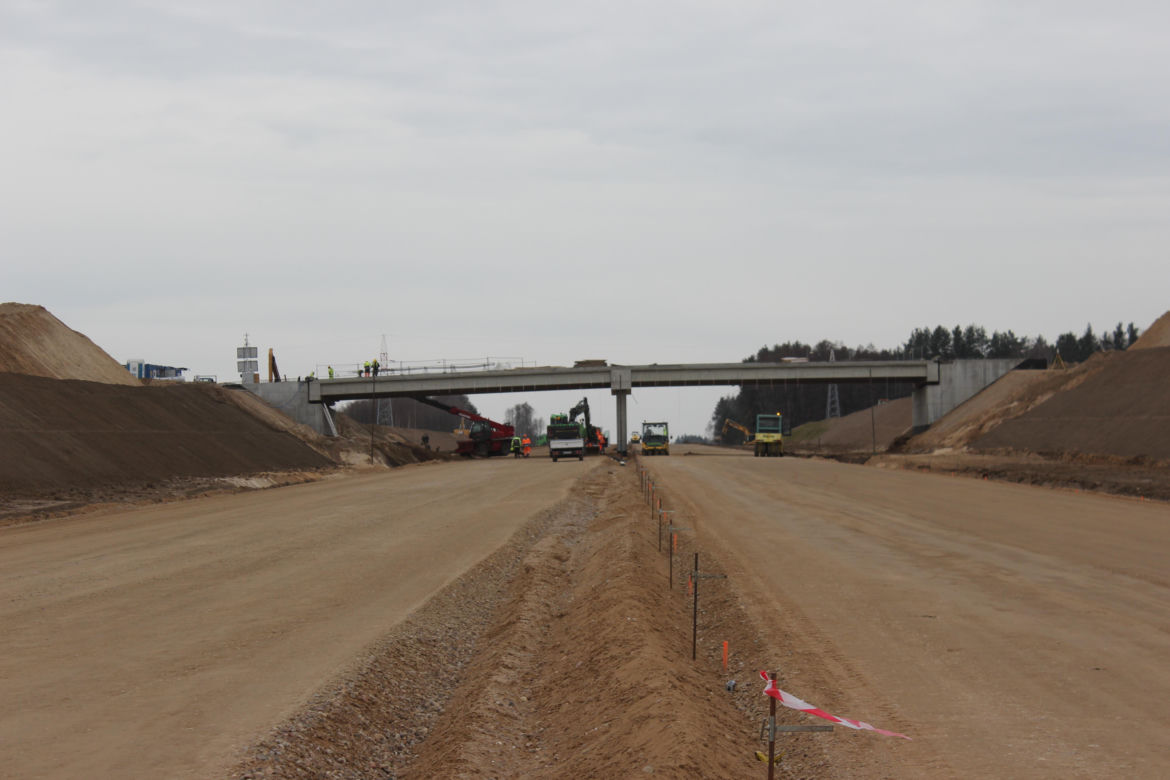 S19 Krynice-Białystok Zachód w budowie