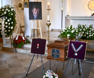 Pogrzeb Edwarda Linde-Lubaszenki