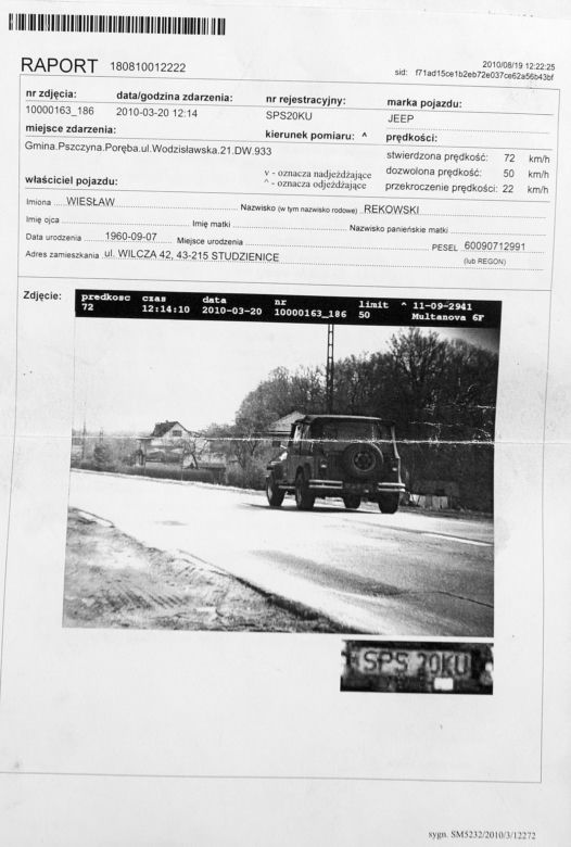 Fotoradary oszukują