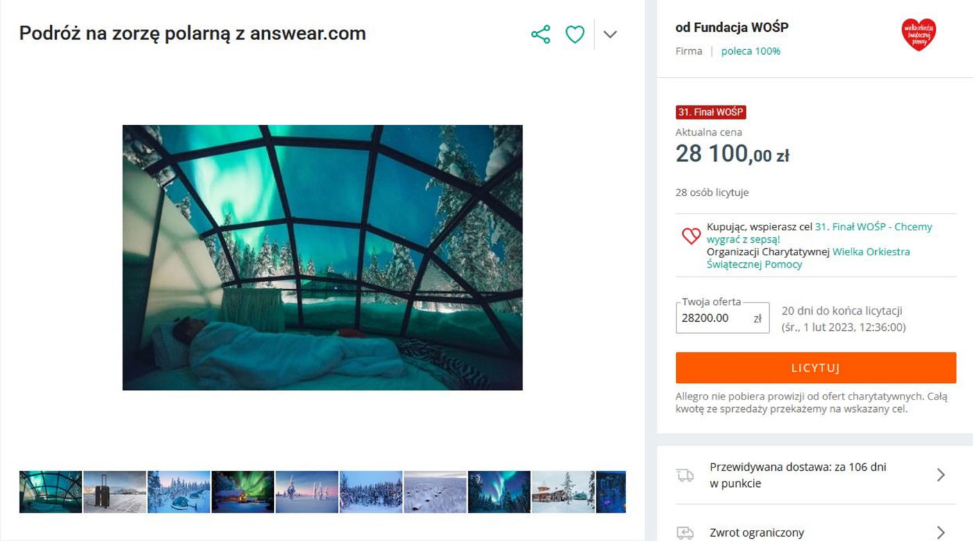 Podróż na zorzę polarną z answear.com