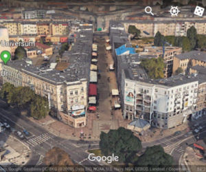 Trójwymiarowy Szczecin w Google Earth