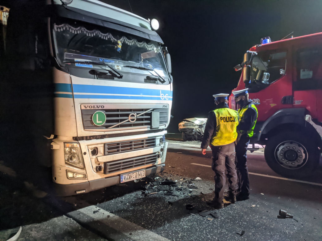 Makabra drogowa koło Turku. NIE ŻYJE jedna osoba
