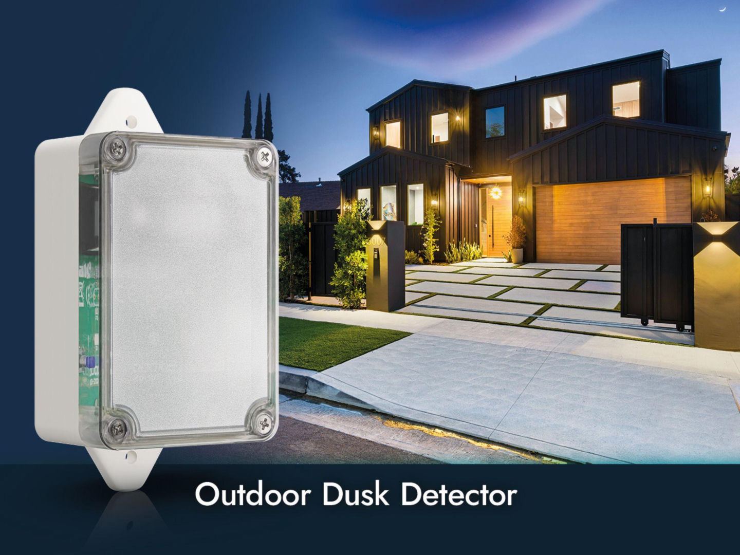 czujkę zmierzchu Outdoor Dusk Detector