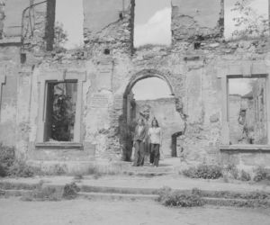 Ruiny zamku w Strzelcach Opolskich