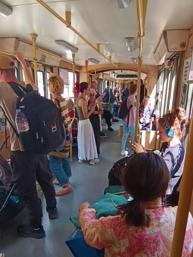 Budapeszt z okien tramwaju
