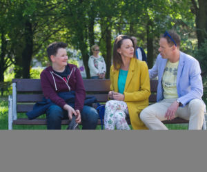 Na Wspólnej 2338. Gosia (Magdalena Skwarek), Andrzej ( Tomasz Schimscheiner), Kuba (Kacper Łukaszewicz)