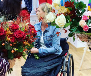 Niepełnosprawna Anna Derewienko, bydgoska malarka wyrzucona z fundacji. Przez politykę?
