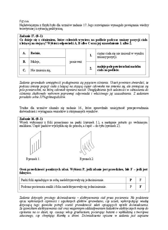Wyniki egzaminu gimnazjalnego 2014 - wstępny raport CKE