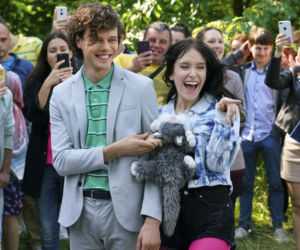 Barwy szczęścia, odcinek 2167. Madzia (Natalia Sierzputowska), Kacper (Jakub Szlachetka)